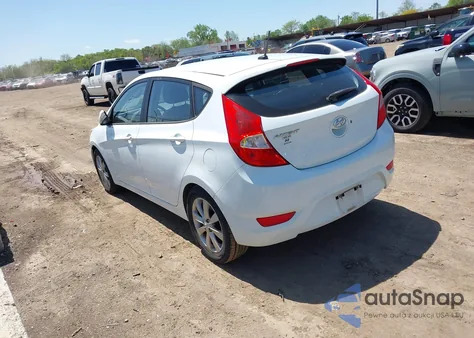 2014 Hyundai Accent Se z USA, uszkodzony, nr VIN KMHCU5AE4EU171645